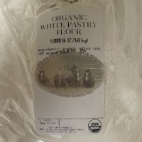 WHITEPASTRYFLOUR - ORGANIC WHITE PASTRY FLOUR, 5 LBS. - $9.35