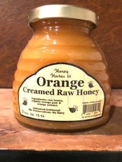 CREAMED HONEY -Orange $12.99 BY HONEY HOSTESS- OHIO